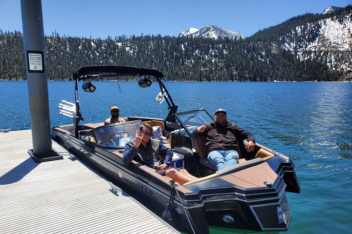 Private Watersports Boat Ride Lake Tahoe (9 Guests)  - Photo 1 of 7